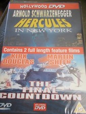Image of The Final Countdown / Hercules in New York DVD New Sealed