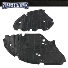 Front Engine Splash Shield Left+Right Black Fit For 2013-2015 Lexus ES350 ES300h