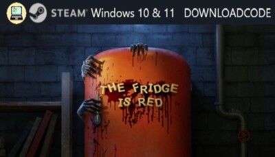 NEU PC Computer Spiel The Fridge is Red für Windows 10 11 STEAM Downloadcode Key