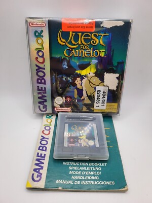 Quest For Camelot Nintendo Game Boy Color Gameboy OVP + Anleitung *Blitzversand*