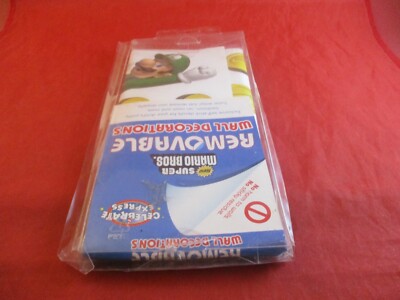 New Super Mario Bros. Removable Wall Decorations Nintendo DS Wii Stickers