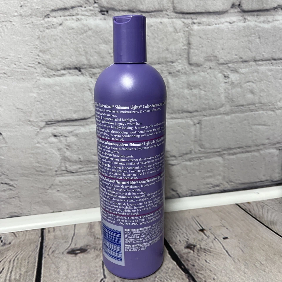 Clairol 专业珠光护发素 金色和银色 16 盎司 全新 — 第 2/3 张图片