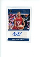 2019 Donruss WNBA Kristi Toliver #SS-KTL Signature Series Auto Mystics
