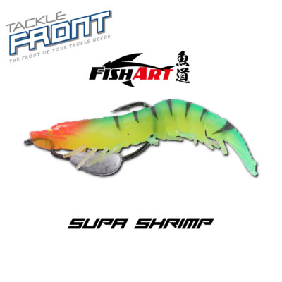 FISHART - SUPA SHRIMP ~ Soft Bait Shrimp Fishing Lure