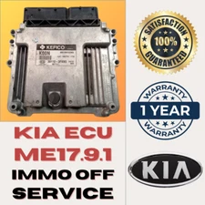 KIA Hyundai ECU Immo Off Service ME17.9.1 Immobilizer Delete ECM PCM Plug & Play