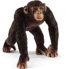 Schleich Chimpanzee 14817 male jungle toy/ wild life ZOO USA SELLER NEW & SEALED