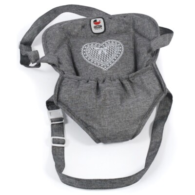 Bayer Chic 2000 Puppen-Tragegurt Jeans grey