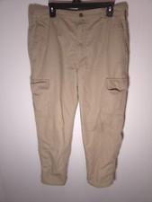 Tyndale FR Pants Mens 36x30 Beige Tan Cargo Flame Fire Resistant Work USA