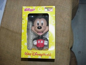 In Box - Mickey Mouse Kellogg's/Keebler Promo Bobblehead Disney World 2002!!