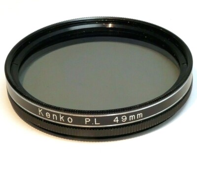 Kenko Polar 49mm Filter PL P.L.  Linear Polarizer  vintage 