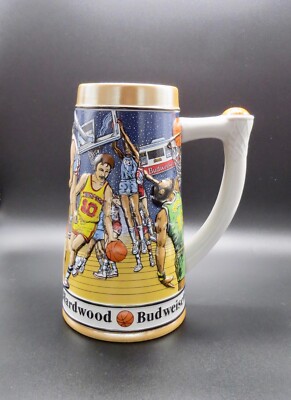 Budweiser HEROES OF THE HARDWOOD Limited Edition Beer Mug Stein