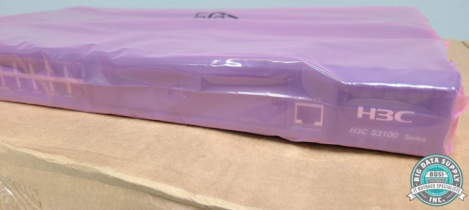 H3C, S3100-26C-SI 24-Port Switch, P/N 0235A15H - Image 3 of 4