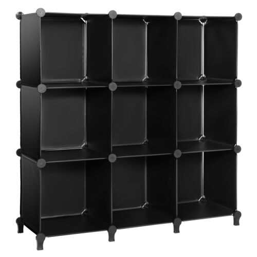 9-Cube Closet Organizer Storage Shelves Cubes Organizer DIY Cabinet Book Shelf Thumbnail Picture