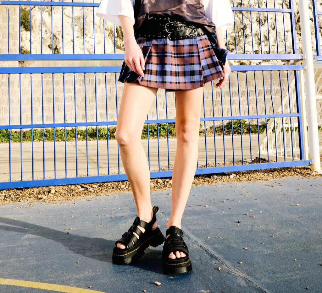 Dr. Martens Women's Mattison 3 Strap Platform Sandals Black | eBay