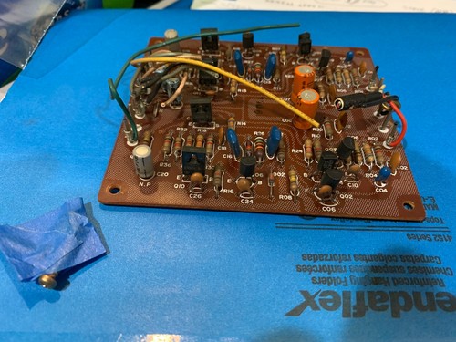 Fisher RS-1080 Stereo Receiver Parting Out - Board