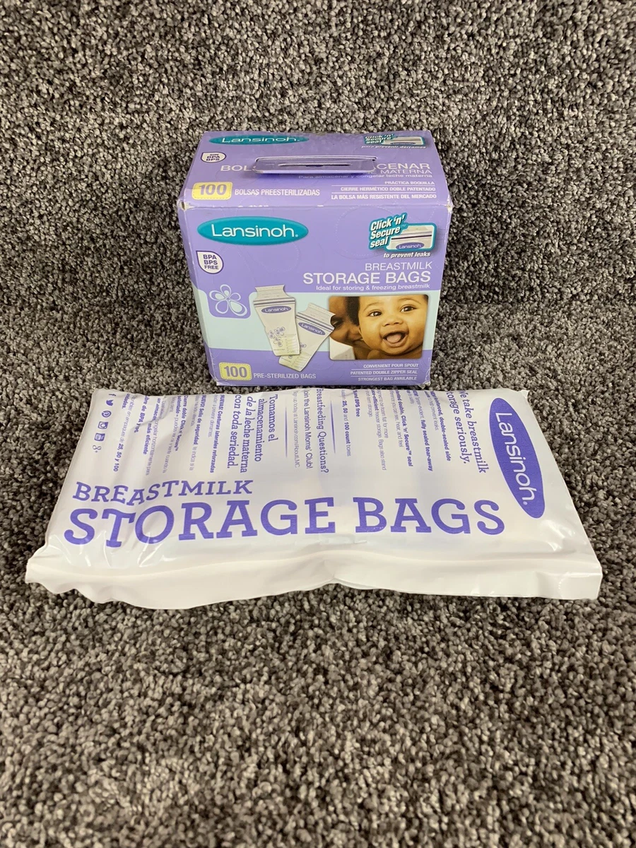 Lansinoh Breastmilk Storage Bags - 100 count