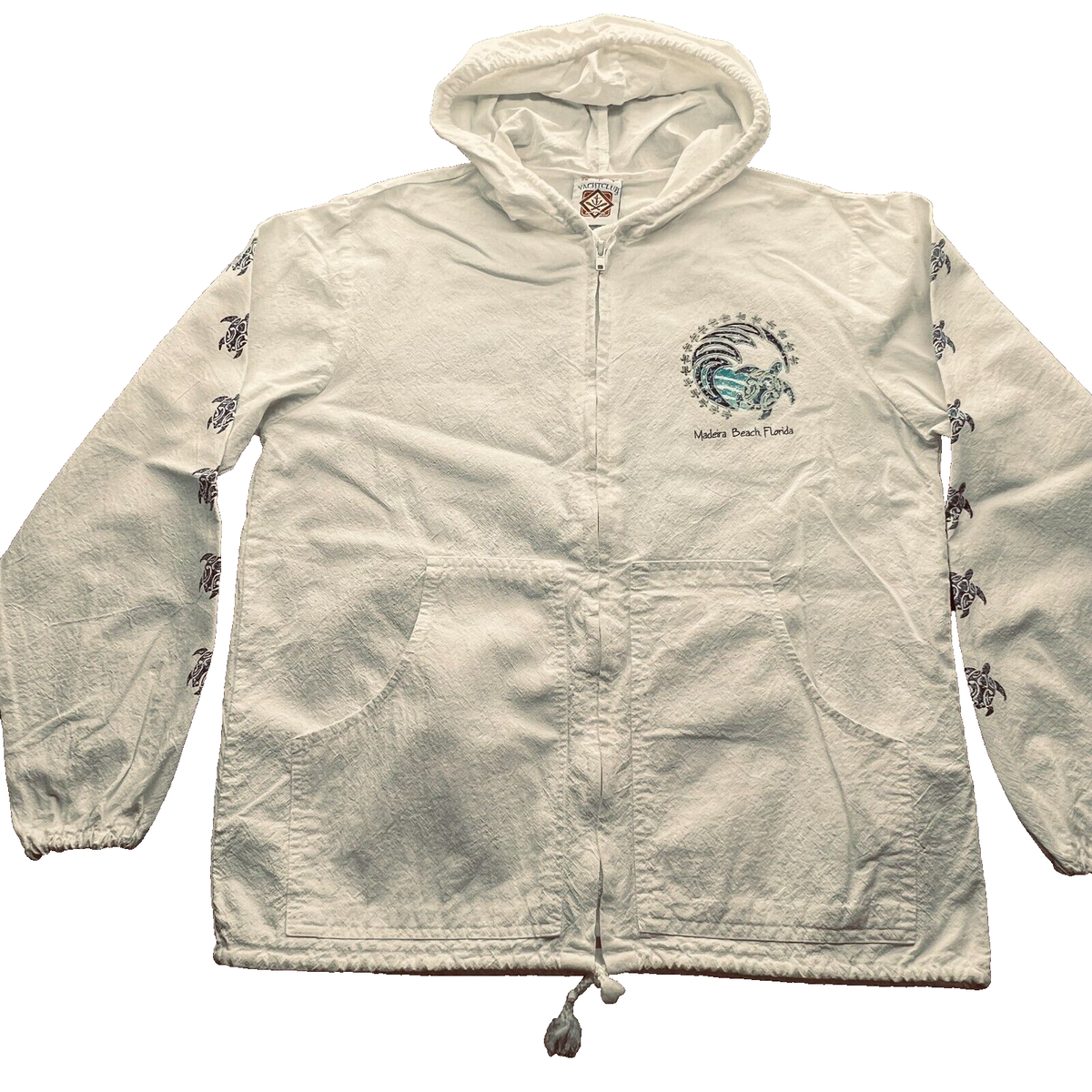 Yacht Club White Madeira Beach Florida Full Z lightweight Grap-Turl Women SP