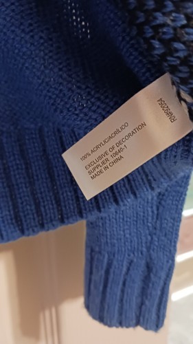 Carolyn Taylor Langarm Pullover, 100% Acryl, Schneemann Paar, Größe S - Bild 4 von 10