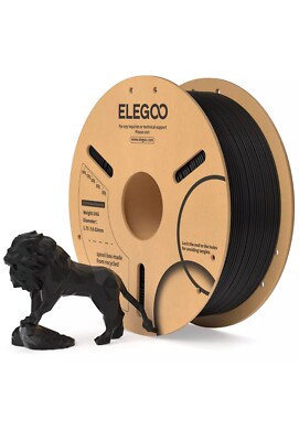 ELEGO 3D Printer Filament 1.75mm 1KG/2.2lb - Black