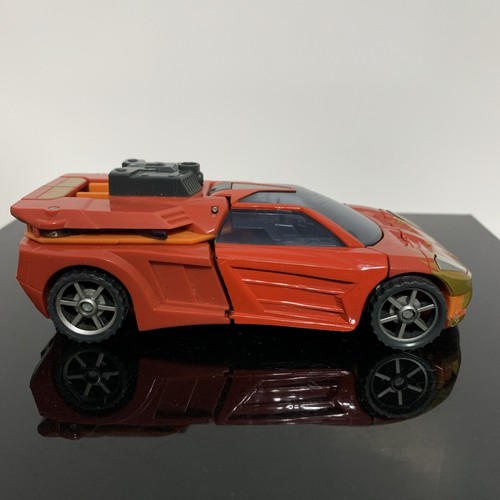Transformers Cybertron Excellion Deluxe Class 5.5” Red Car Figure Hasbro 2006 - Picture 5 of 8