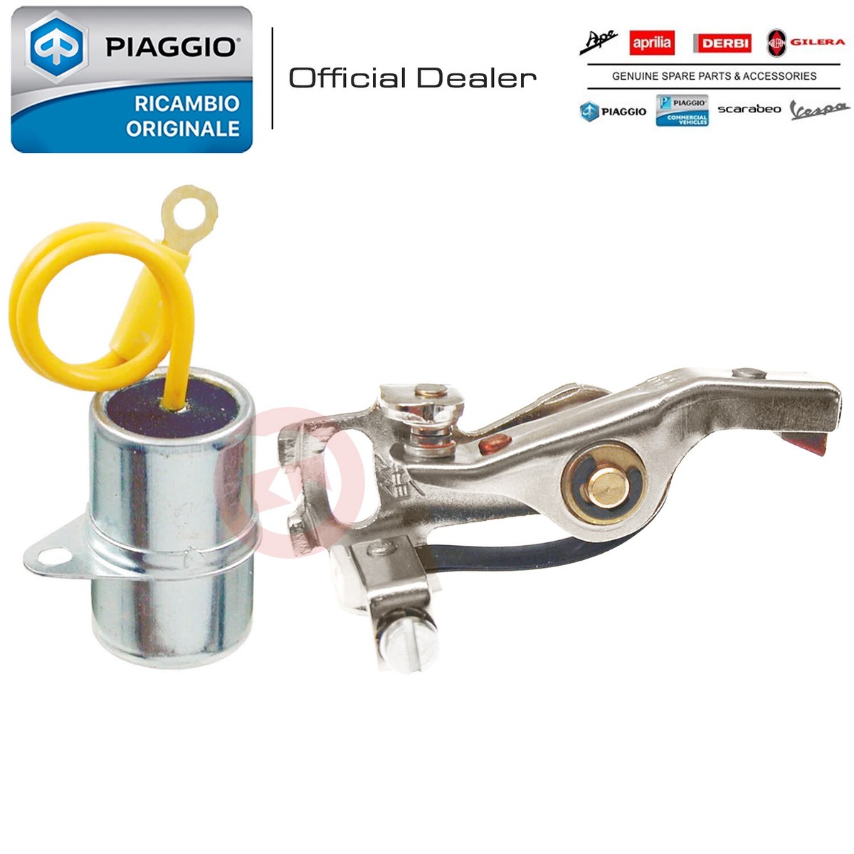 Original Piaggio Ape 50 TL3T 1980 1981 1982 Rutter And Condenser