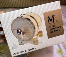 Mini Whiskey Barrel Modern Expressions 27oz New in Box