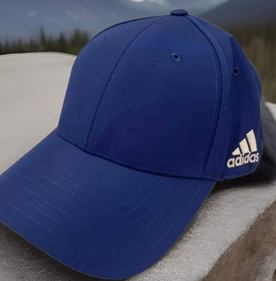 Adidas Climalite Blue Hat UV protection Polyester Blank Men's Baseball Golf  Cap