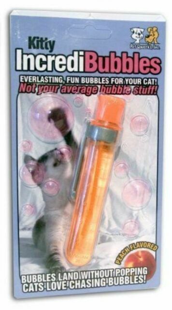 PET QWERKS Incredibubbles for Cats, Catnip 