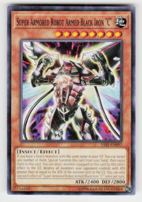 Savage Strike #SAST-EN097 Super Armored Robot Armed Black Iron ''C