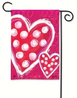 Magnet Works Mail31289 Valentine Wishes Garden Flag on sale Magnet Works Mail31289 Valentine Wishes Garden Flag on sale
