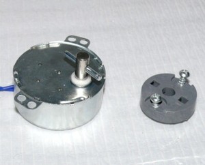 KSW WYJ50-8A1 Elektro Motor 2 Polig 5/6r/min CW/CCW 4W Backofen Ventilator 3454-