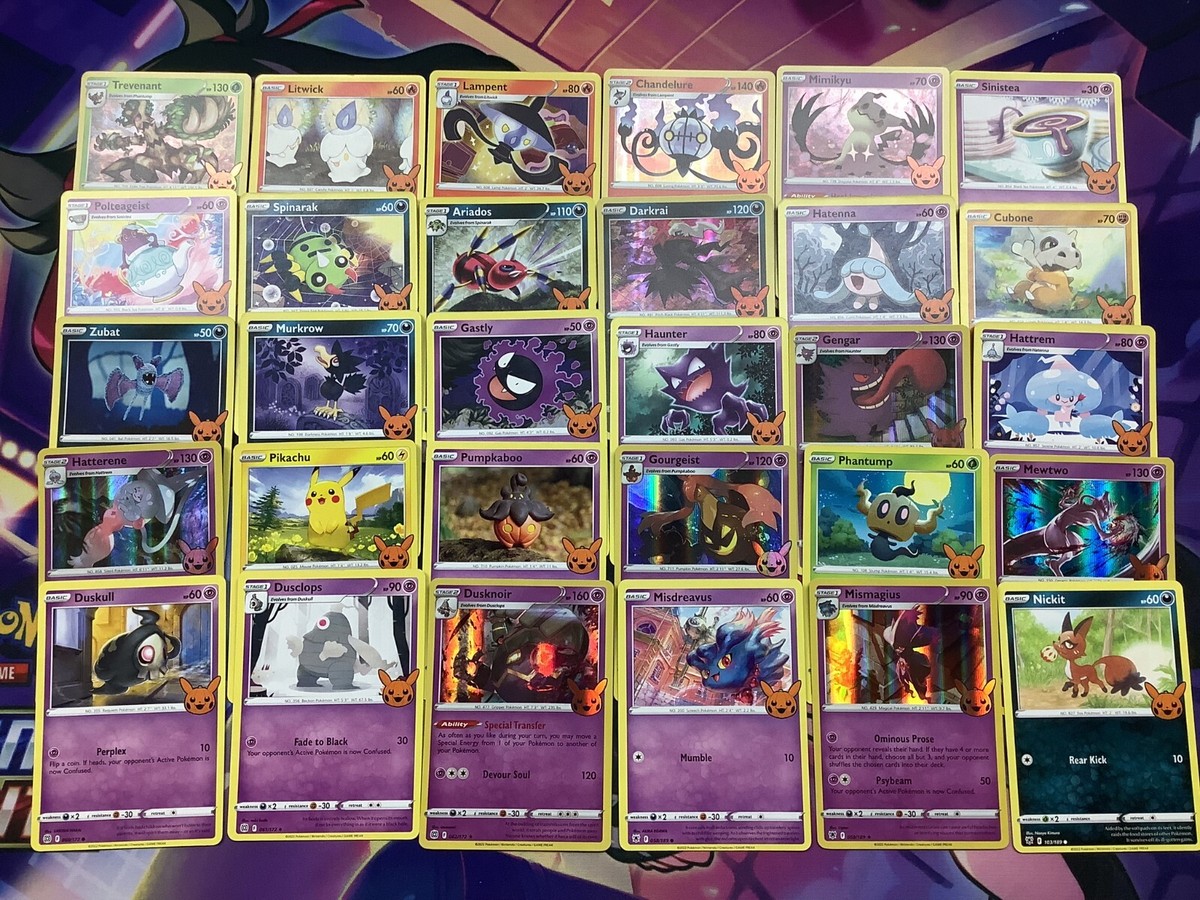 Complete set of Trick or Trade pokemon cards 2022 | eBay