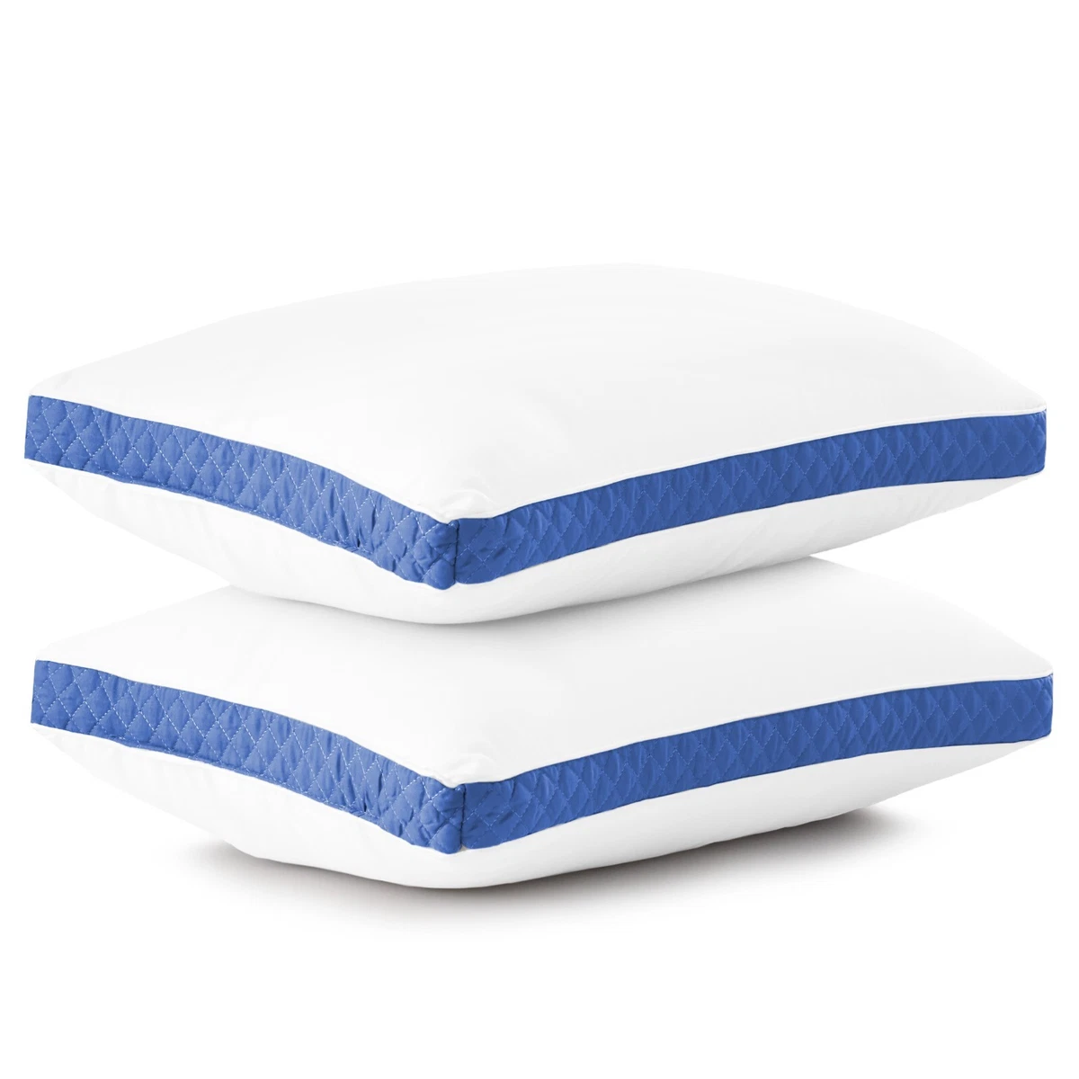 Almohada Cuadrada De Lujo NightComfort 80x80 Cm - Hipoalergénica Y Antiácaros - Envío UK