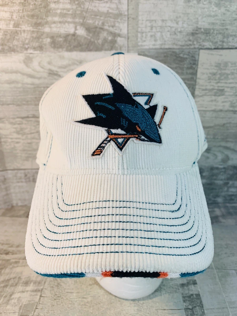 San Jose Sharks Authentic NHL Reebok Face Off Corduroy Hat Cap