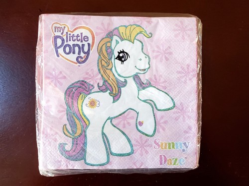 My Little Pony Party Supplies napkins favors bags blowouts stickers crown U PICK - Picture 2 of 33