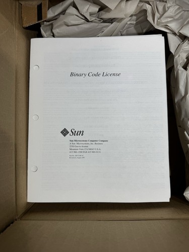 Sun 798-1261, StorEdge Volume Manager 2.6 CD /Documentation, VMS9S-260-R999 NEW - Picture 5 of 10