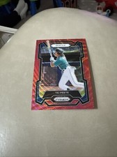 2024 Panini Prizm Baseball Ruby Wave Prizm Tai Peete Seattle Mariners #220