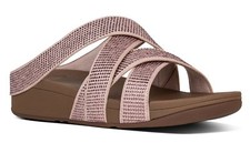 FitFlop femmes fluide Rokkit Criss-Cross glissière bout ouvert sandales
