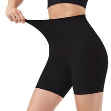5 Colors High Waisted Biker Shorts Yoga Workout Fitness Running Short Leggings