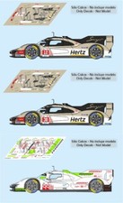 Decals Porsche 963 Le Mans 2024 12 38 99 1:32 1:43 1:24 1:18 slot calcas