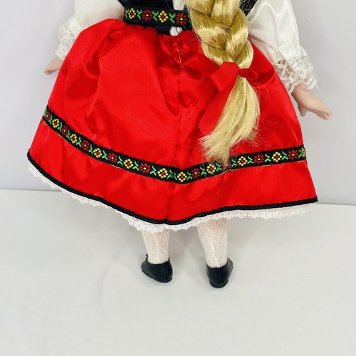 Ellis Island Design Debut Doll Vintage Wind Up Music Box Czech Dress 16" Tall - Picture 9 of 12