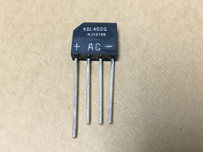 (1 PC)  NJS   KBL402G   Diode Bridge Rectifiers 100V 4A Bridge Rectifier