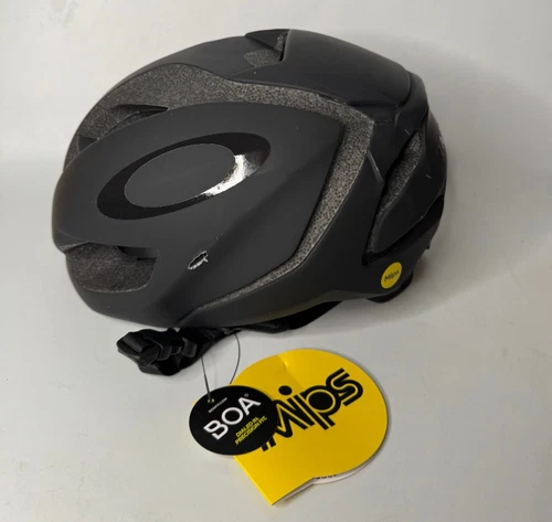Oakley ARO 5 Race MIPS Adult Size Large Matte Black Road Bike Helmet *READ