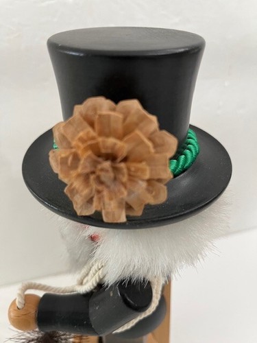Vintage Christian Ulbricht Nutcracker " Chimney Sweep" with Lady Bug Germany - Picture 9 of 14