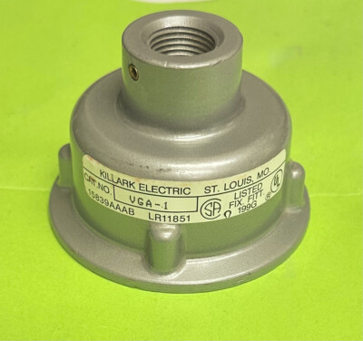 KILLARK VGA-1  1/2'' Hub Aluminum Splice Box Light Fixture