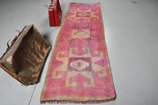 Floor Rug, Turkish Rugs, 2.9x9.2 ft Runner Rugs, Anatolian Rugs, Vintage Rugs