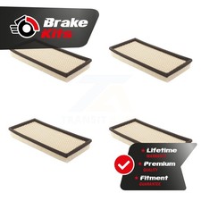 Engine Air Filter (4 Pack) For 1997-2010 Dodge Dakota 1994-2002 Ram 2500