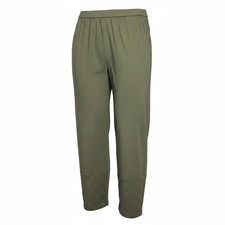 NEW Eileen Fisher Tencel Lantern Ankle Pants Sz S Green Knit Jersey Pull On