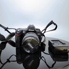 Nikon D70 DSLR Camera 18-70mm Lens Charger For Parts/Repair Error Message   