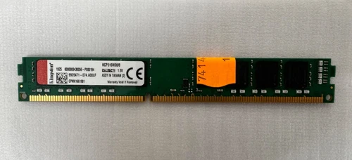 8GB PC RAM Kingston PC3 - 12800 DDR3 KCP316ND8/8
